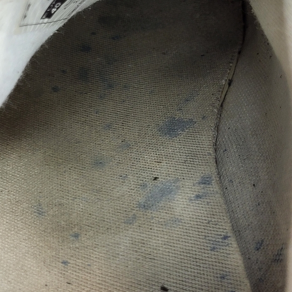 Veja campo white with yellow trim lace up rubber sole size 9 - Picture 13 of 15